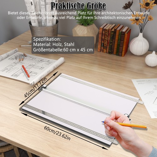 Zeichenbrett 60x45cm - a2-zeichenbrett,