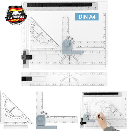 Zeichenbrett set din mit - set, a4